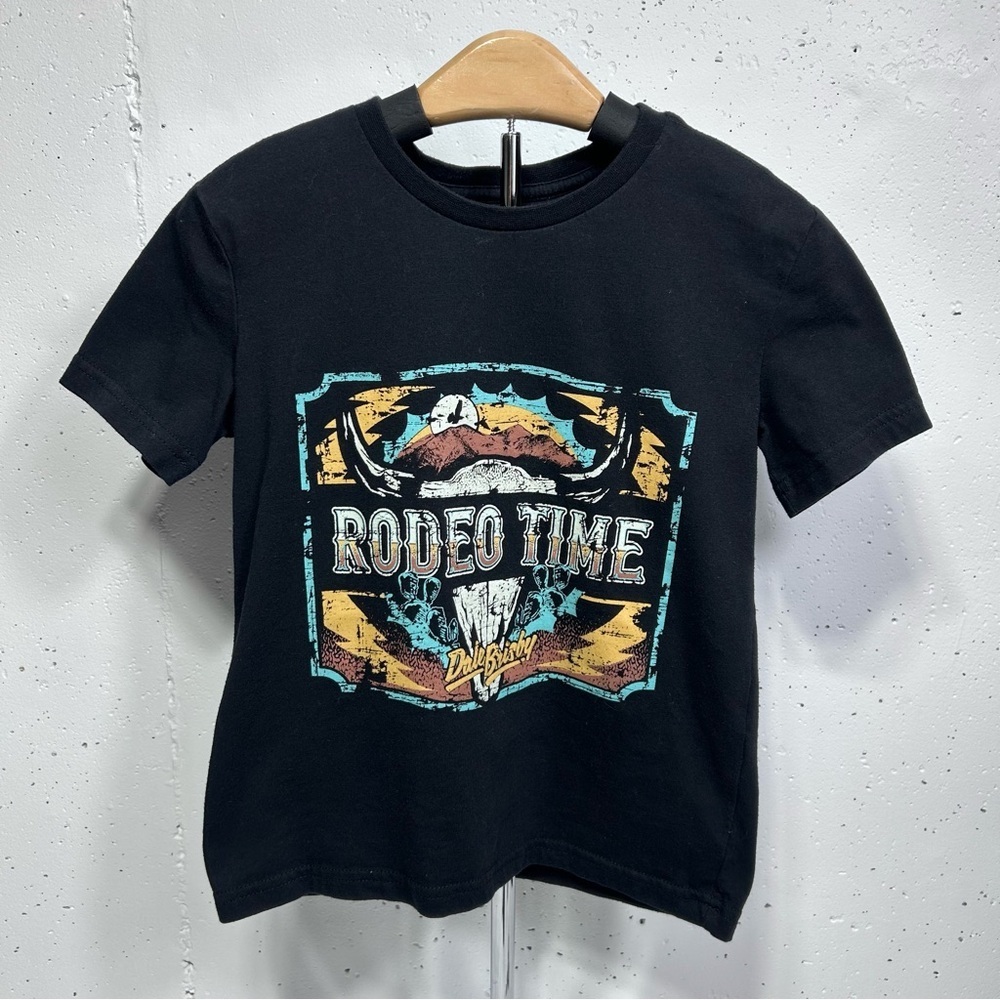 Dale Brisby x Rock & Roll Denim Rodeo Time Graphic Short Sleeve Tee XS - Picture 2 of 6